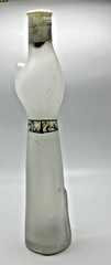 Mosel Happy Cat 13&Prime; Clear Frosted Cat Riesling, Mosel, Germany Collectors Bottle