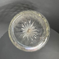 Glass Decanter 1967 London Winery Ltd Ontario Canada Glass Stopper w/AS IS Cork