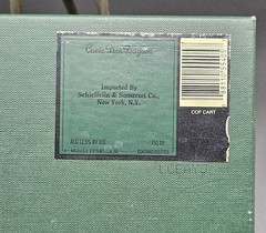 Cuvee Dom Perignon Vintage 1992 Empty 750ML Bottle w/ Case & Millenium Cork Book