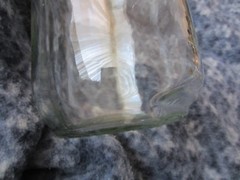 VINTAGE CLEAR GLASS WINE CARAFE BOTTLE PAUL MASSON “SINCE 1852&Prime; 1 LITER